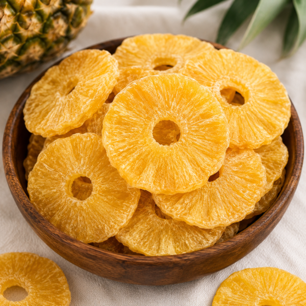 Dehydrated Pineapple Coin